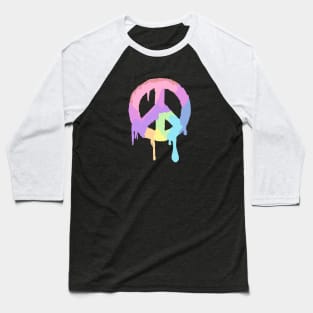 Drippy Peace Baseball T-Shirt